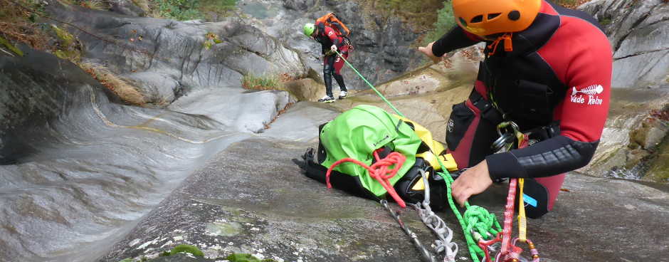 Canyoningkurs Ticino