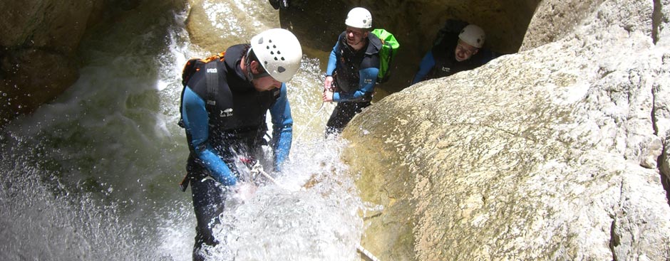 Canyoningurlaub Ticino